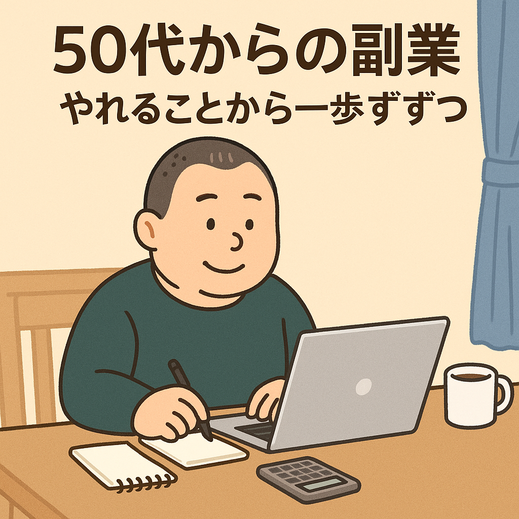 💼 50代からでも始めやすい副業リスト【老後資産づくりのために】