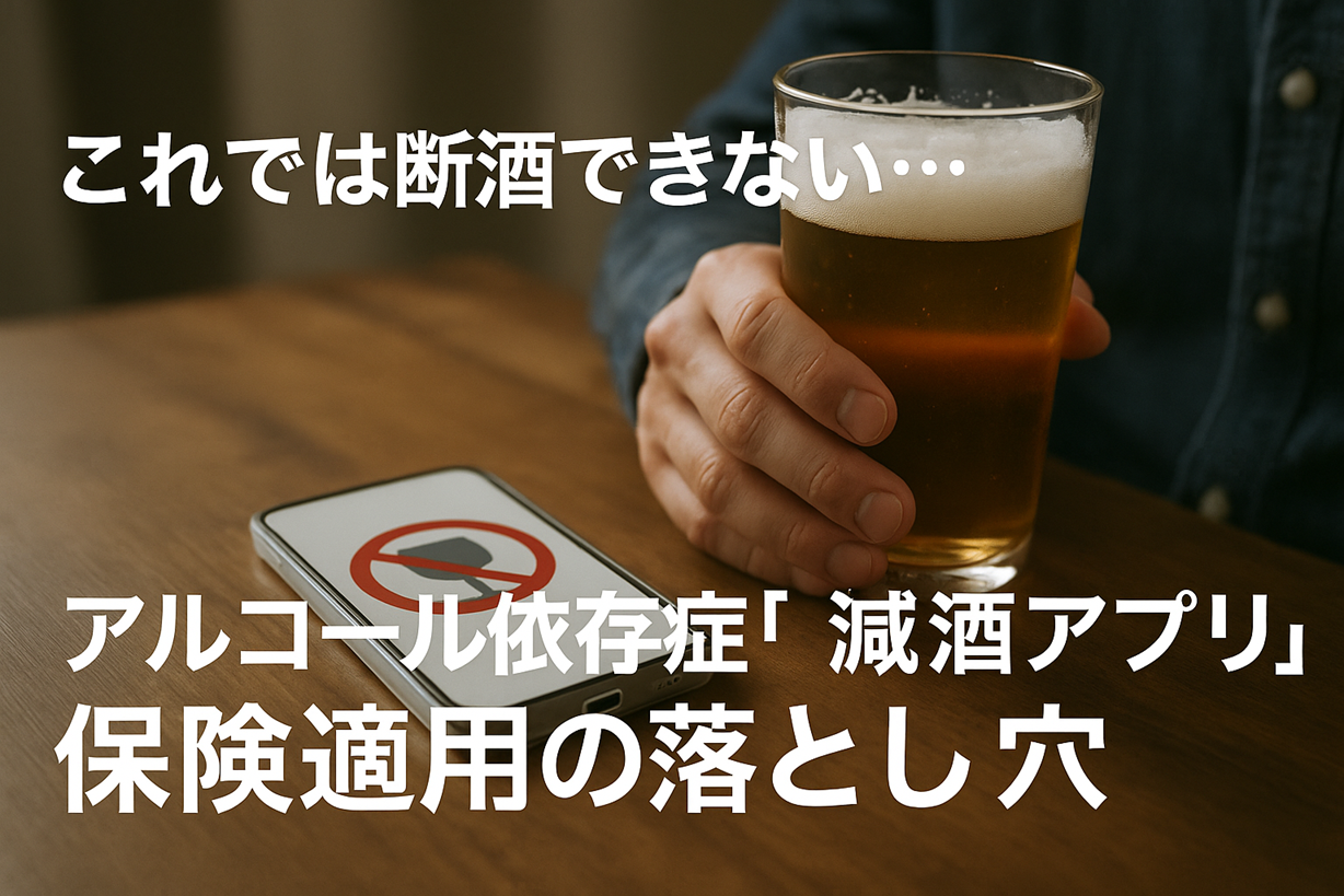 これでは断酒できない…アルコール依存症「減酒アプリ」保険適用の落とし穴